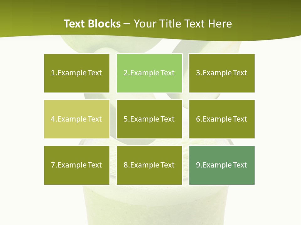 Fresh Apple Glass PowerPoint Template