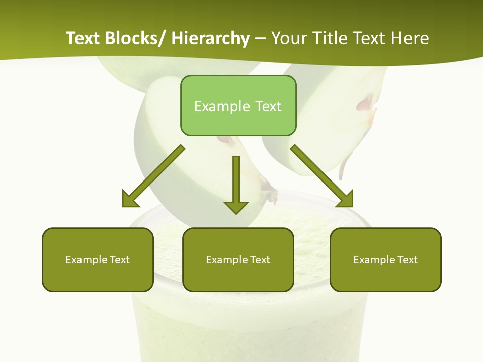 Fresh Apple Glass PowerPoint Template