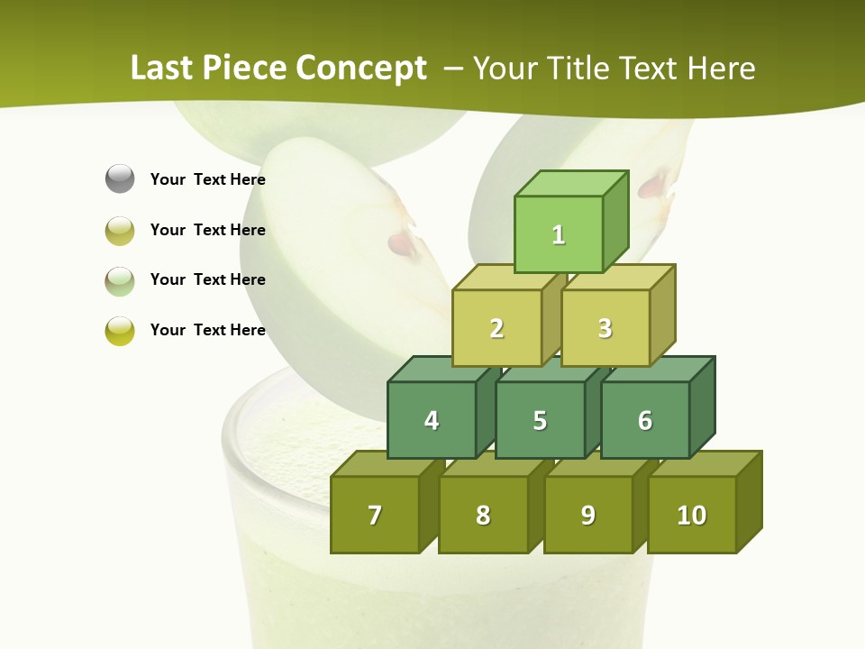 Fresh Apple Glass PowerPoint Template