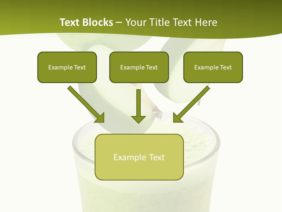 Fresh Apple Glass PowerPoint Template