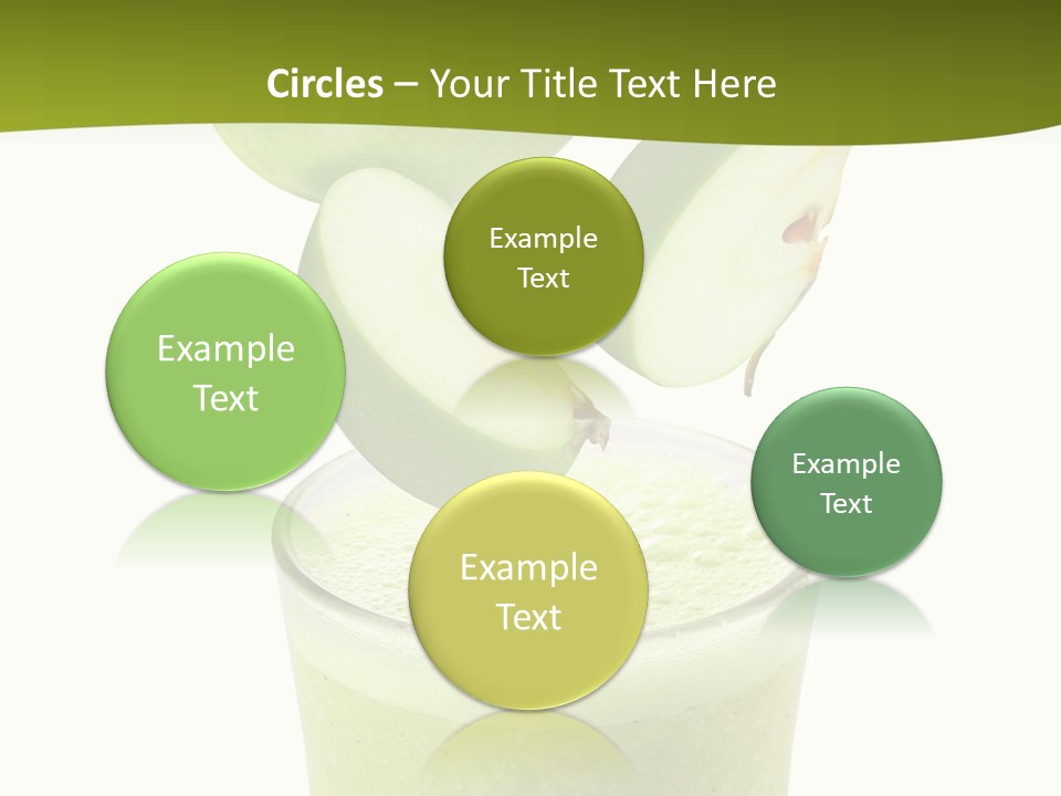 Fresh Apple Glass PowerPoint Template