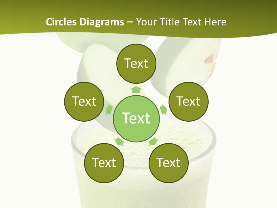 Fresh Apple Glass PowerPoint Template