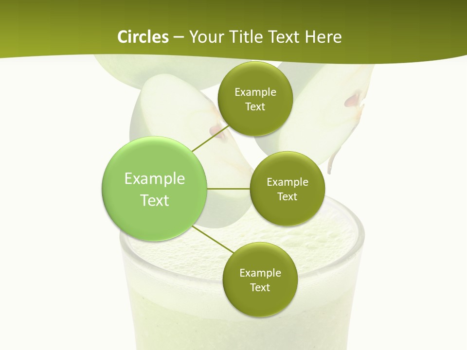 Fresh Apple Glass PowerPoint Template