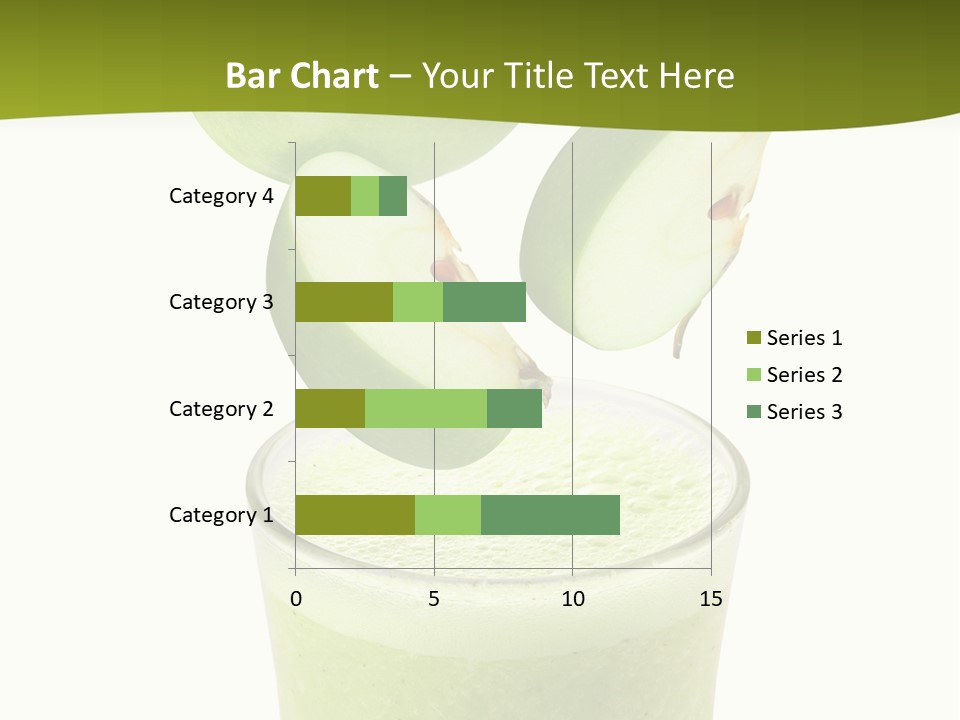 Fresh Apple Glass PowerPoint Template