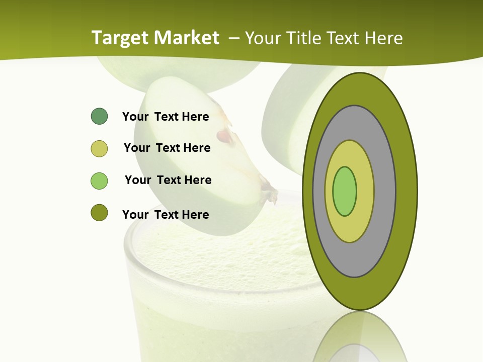 Fresh Apple Glass PowerPoint Template