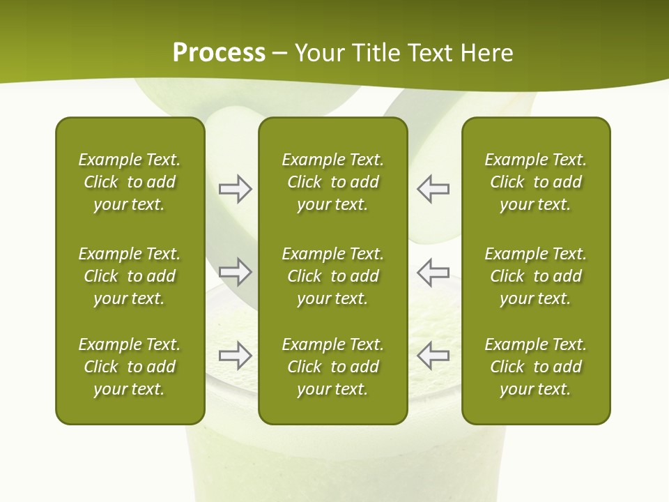 Fresh Apple Glass PowerPoint Template
