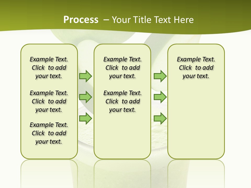 Fresh Apple Glass PowerPoint Template