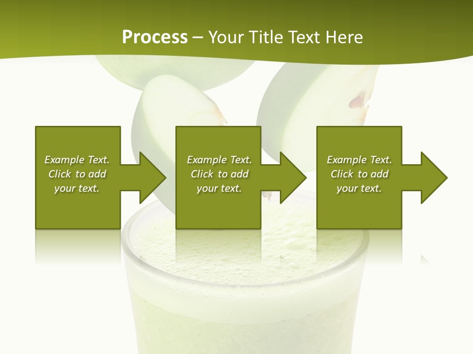 Fresh Apple Glass PowerPoint Template