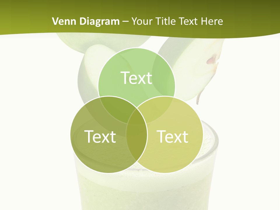 Fresh Apple Glass PowerPoint Template