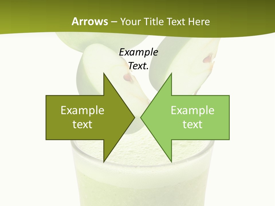 Fresh Apple Glass PowerPoint Template