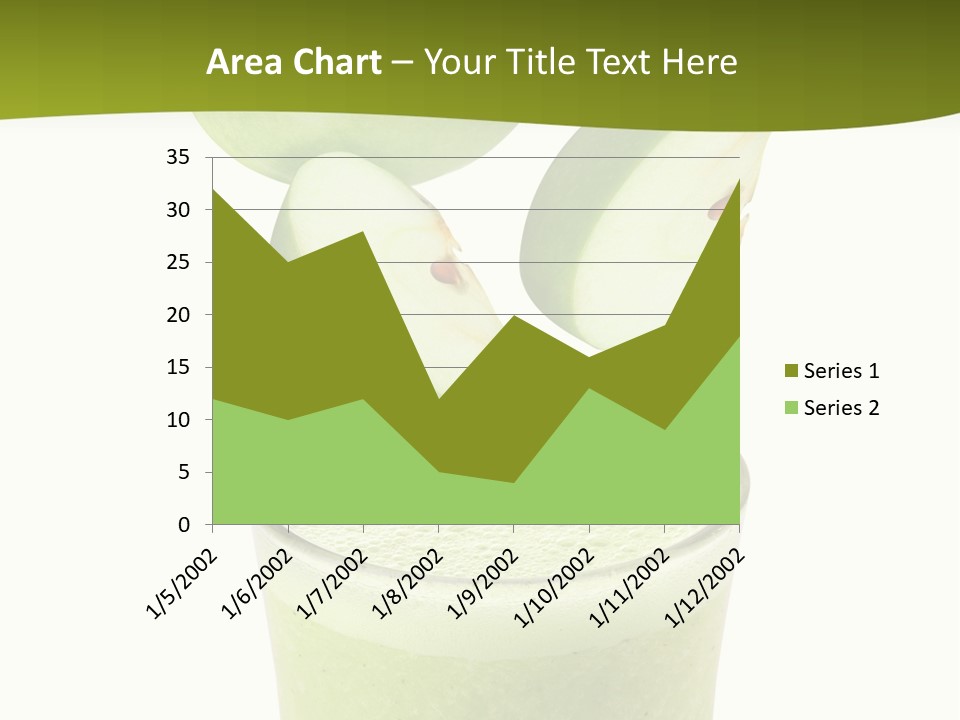 Fresh Apple Glass PowerPoint Template