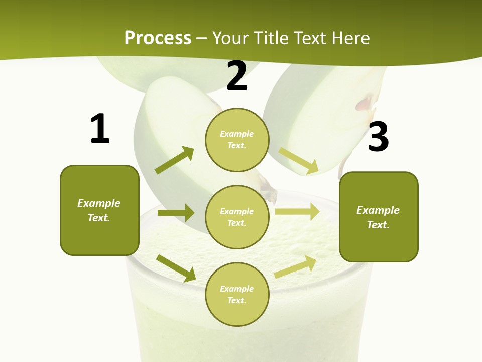 Fresh Apple Glass PowerPoint Template