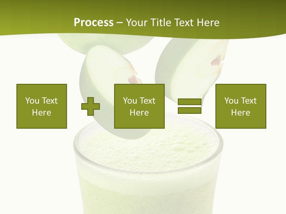 Fresh Apple Glass PowerPoint Template