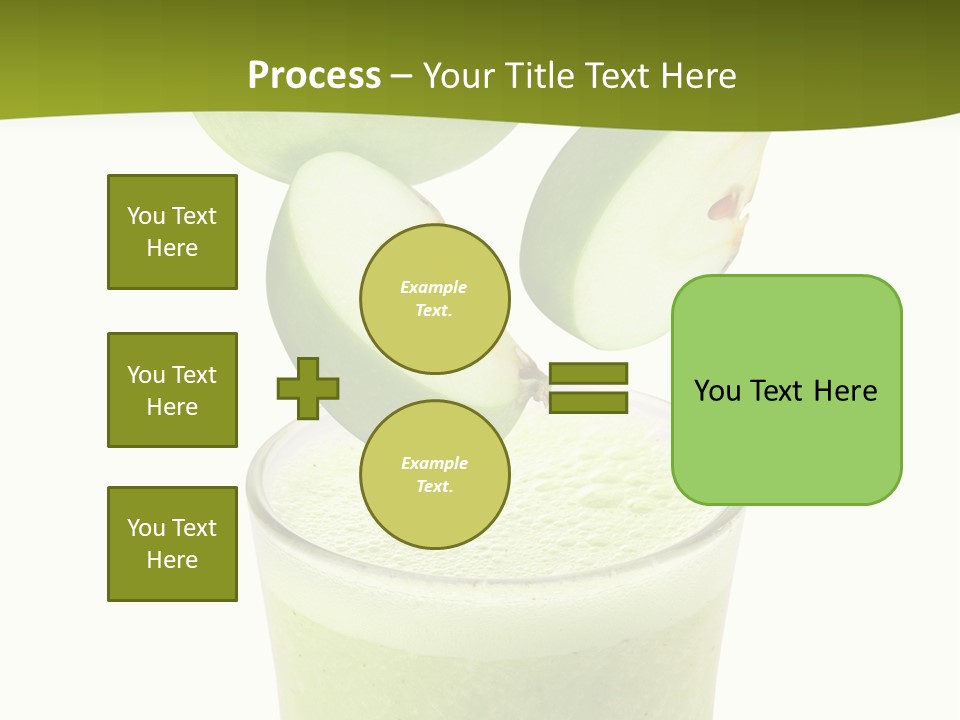 Fresh Apple Glass PowerPoint Template
