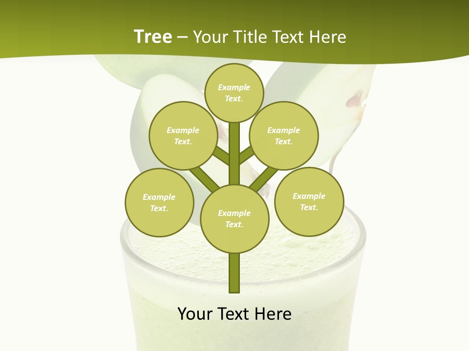 Fresh Apple Glass PowerPoint Template