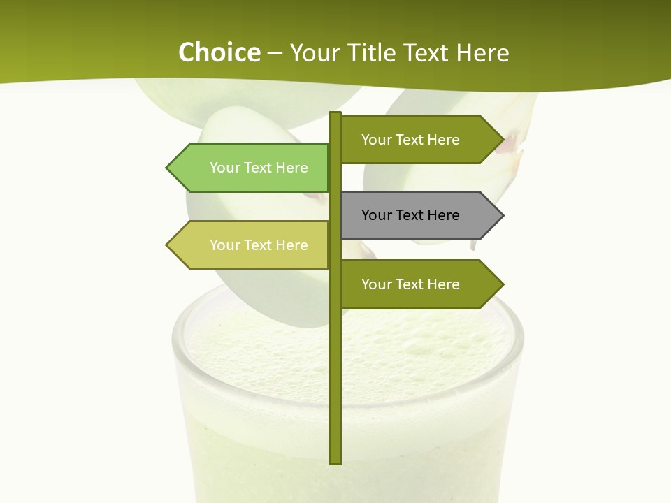 Fresh Apple Glass PowerPoint Template