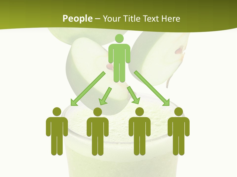 Fresh Apple Glass PowerPoint Template