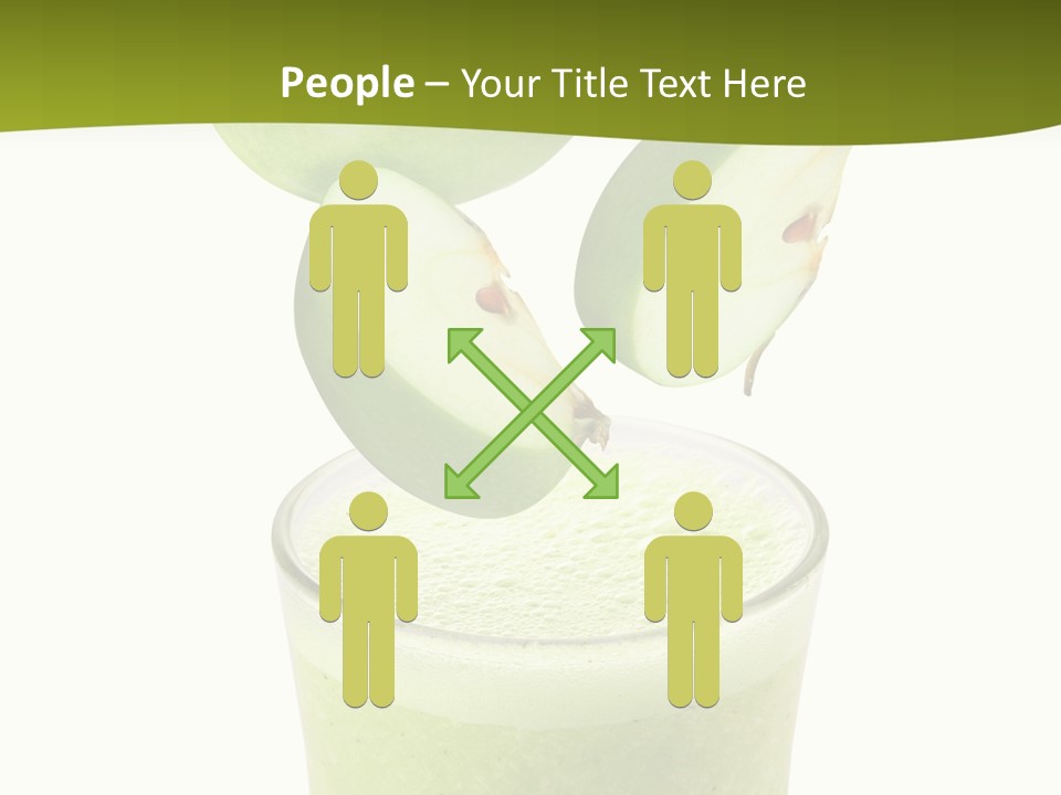 Fresh Apple Glass PowerPoint Template