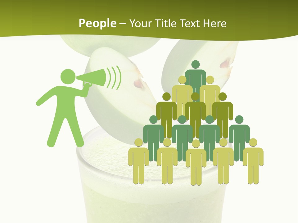 Fresh Apple Glass PowerPoint Template