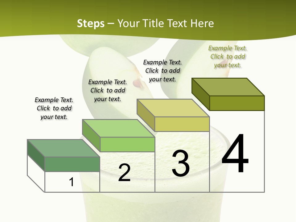 Fresh Apple Glass PowerPoint Template