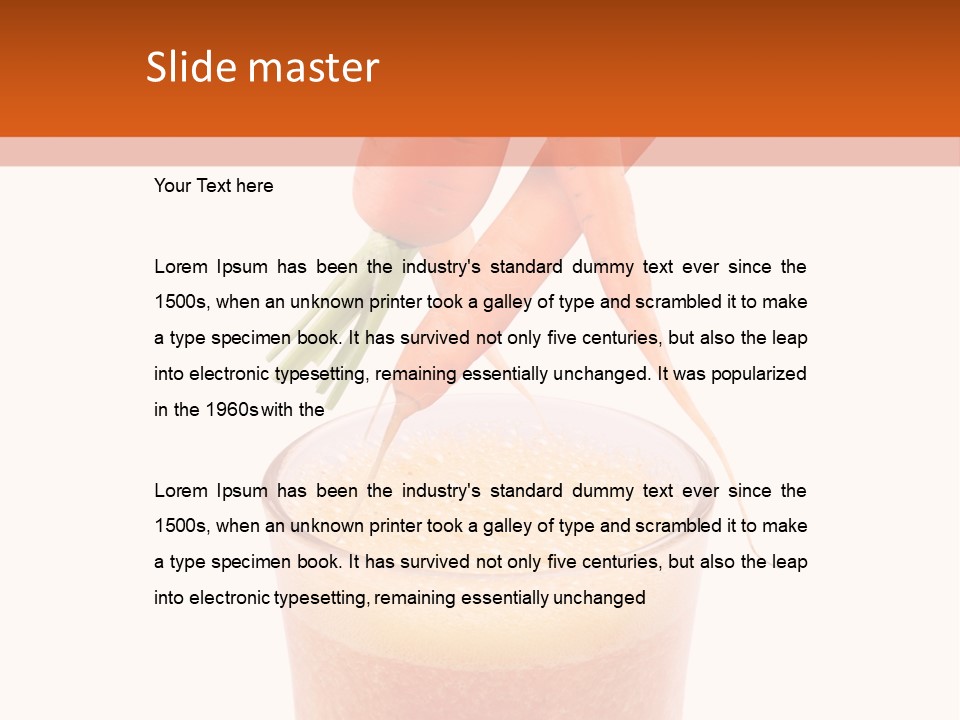 Isolated Cut Flying PowerPoint Template