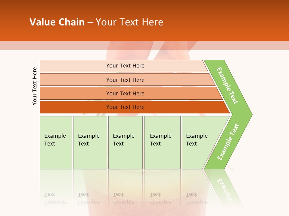 Isolated Cut Flying PowerPoint Template