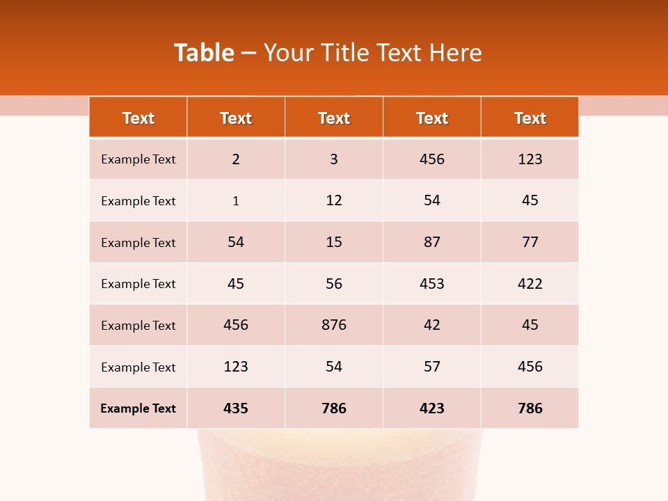 Isolated Cut Flying PowerPoint Template