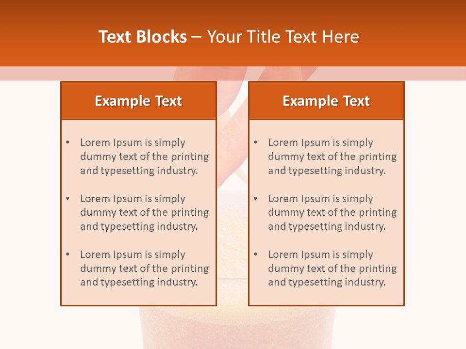 Isolated Cut Flying PowerPoint Template