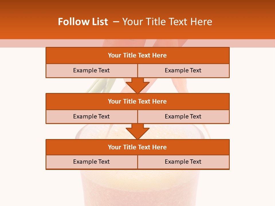 Isolated Cut Flying PowerPoint Template