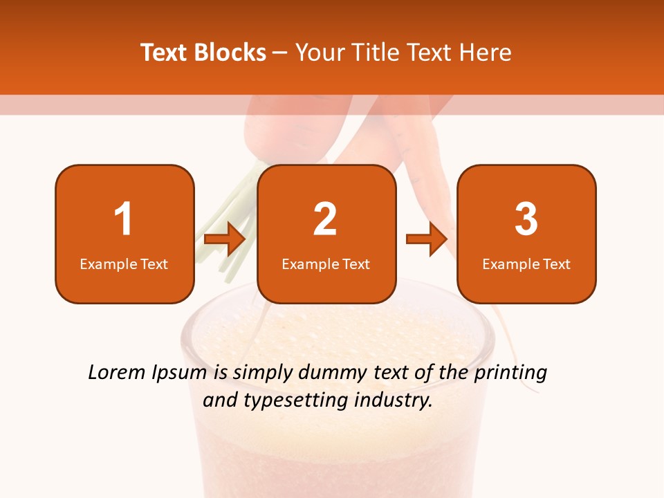 Isolated Cut Flying PowerPoint Template