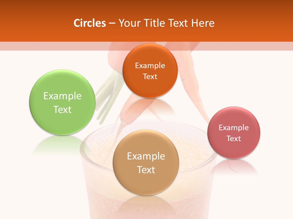 Isolated Cut Flying PowerPoint Template