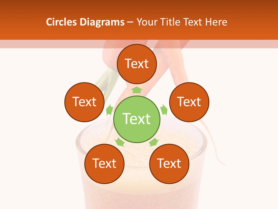 Isolated Cut Flying PowerPoint Template