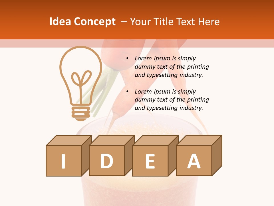 Isolated Cut Flying PowerPoint Template