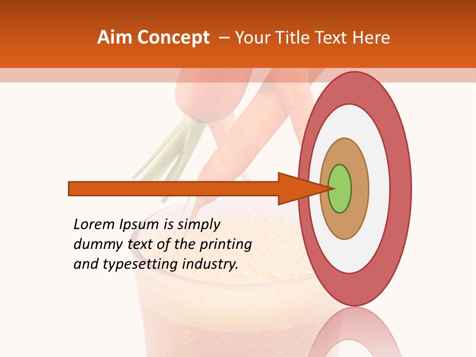 Isolated Cut Flying PowerPoint Template