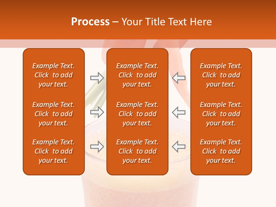 Isolated Cut Flying PowerPoint Template