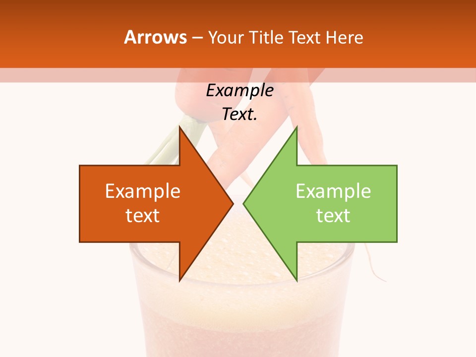 Isolated Cut Flying PowerPoint Template