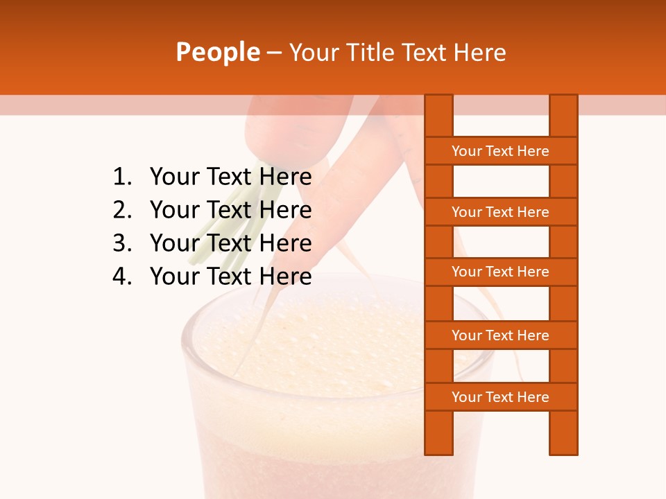Isolated Cut Flying PowerPoint Template