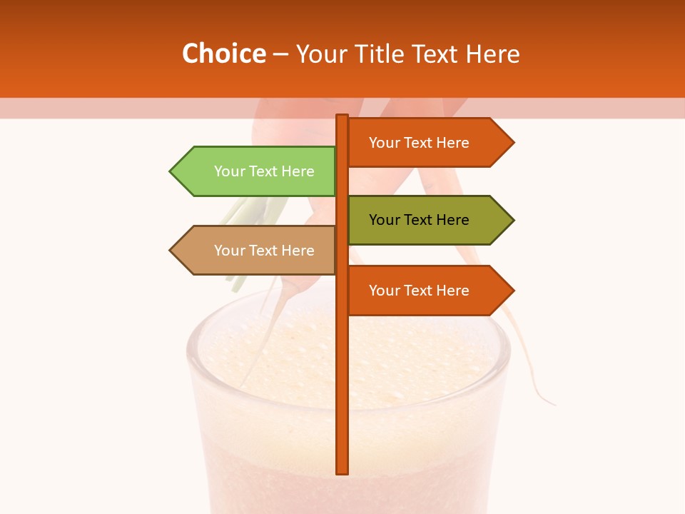 Isolated Cut Flying PowerPoint Template