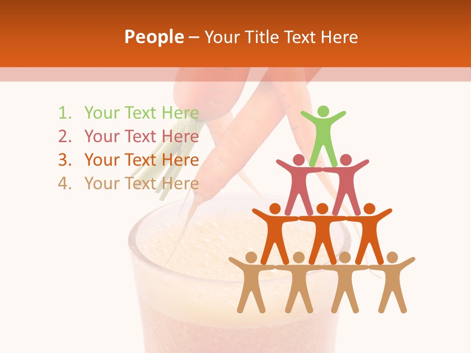 Isolated Cut Flying PowerPoint Template