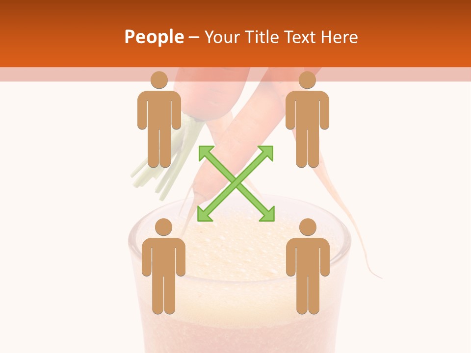 Isolated Cut Flying PowerPoint Template