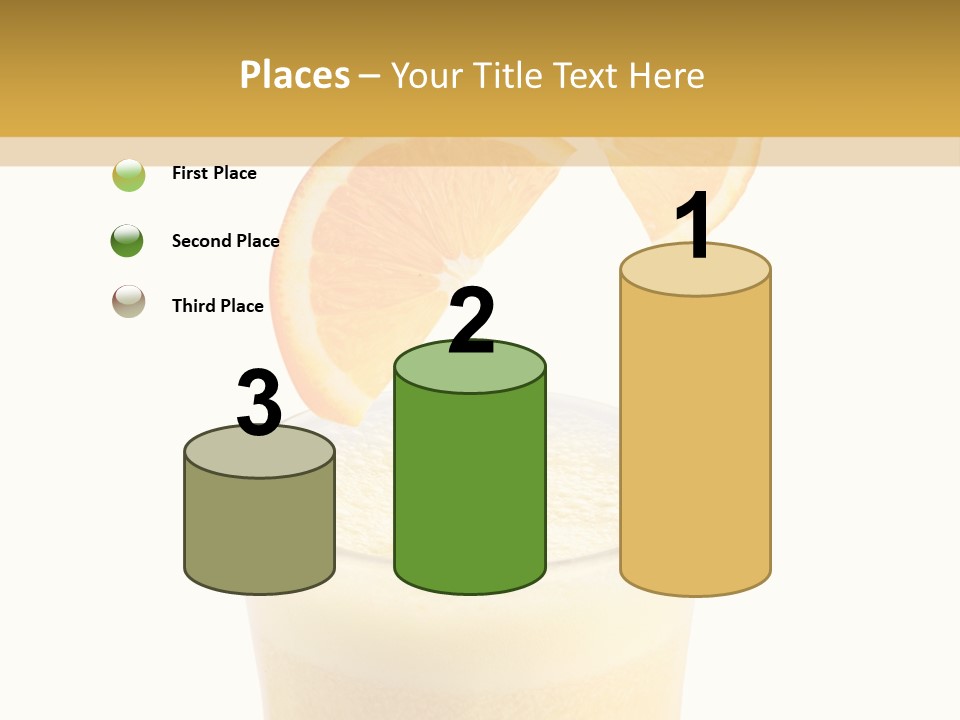 Juice Health Vegetarian PowerPoint Template