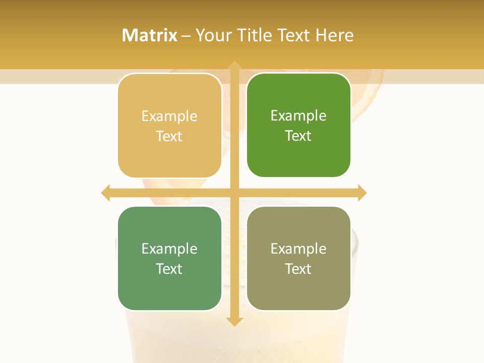 Juice Health Vegetarian PowerPoint Template