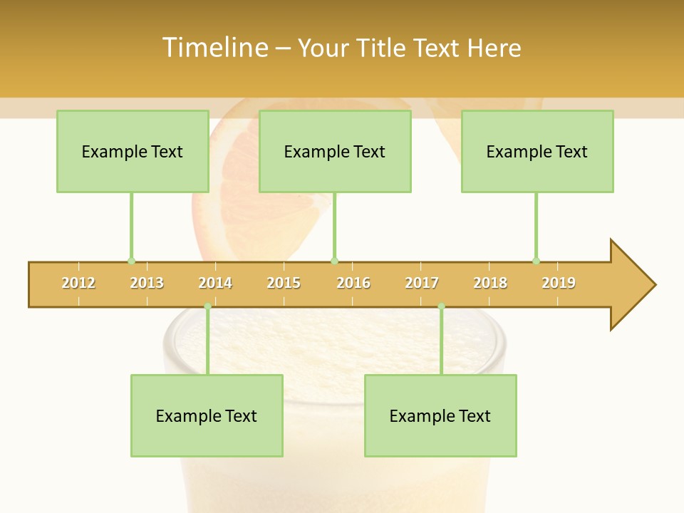 Juice Health Vegetarian PowerPoint Template