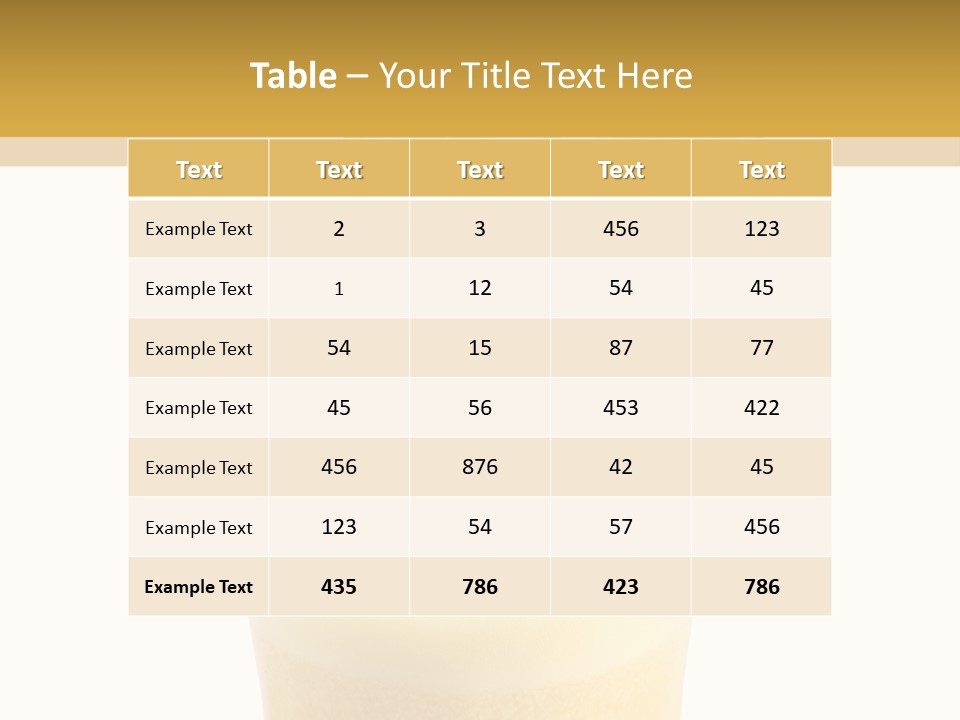 Juice Health Vegetarian PowerPoint Template