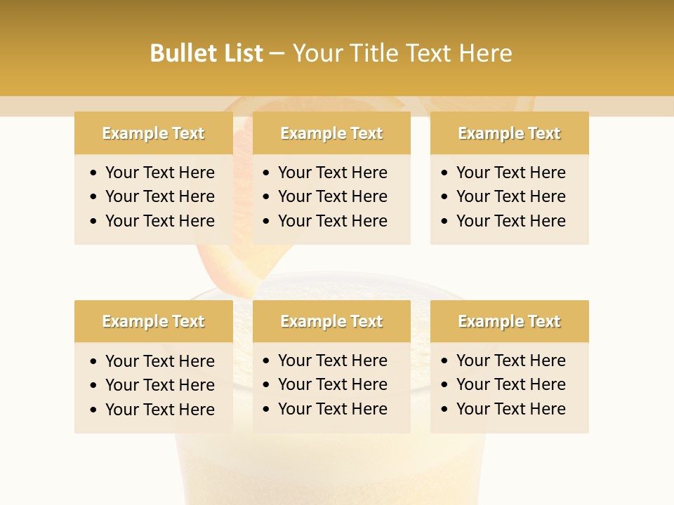 Juice Health Vegetarian PowerPoint Template
