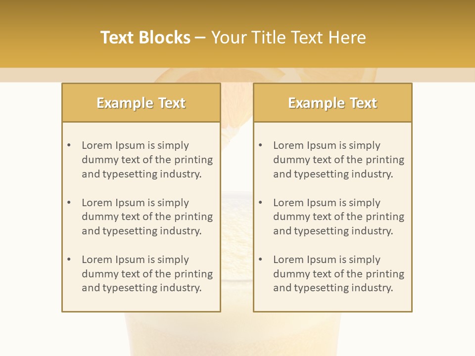 Juice Health Vegetarian PowerPoint Template
