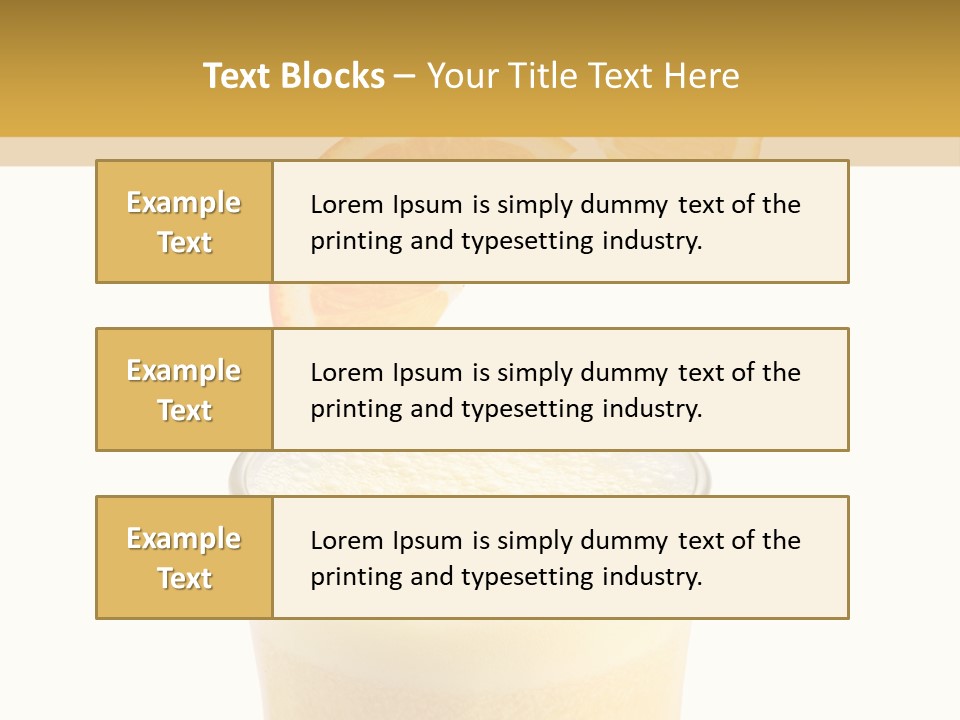 Juice Health Vegetarian PowerPoint Template