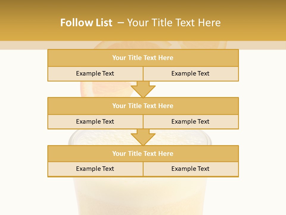 Juice Health Vegetarian PowerPoint Template