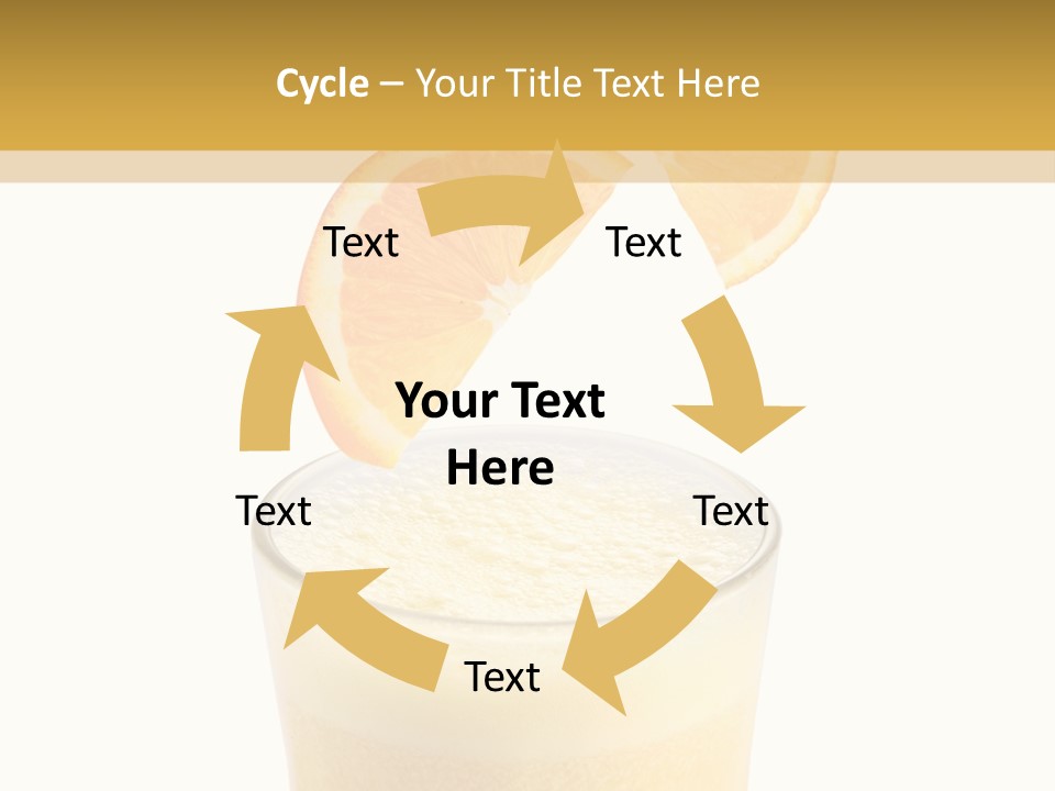 Juice Health Vegetarian PowerPoint Template