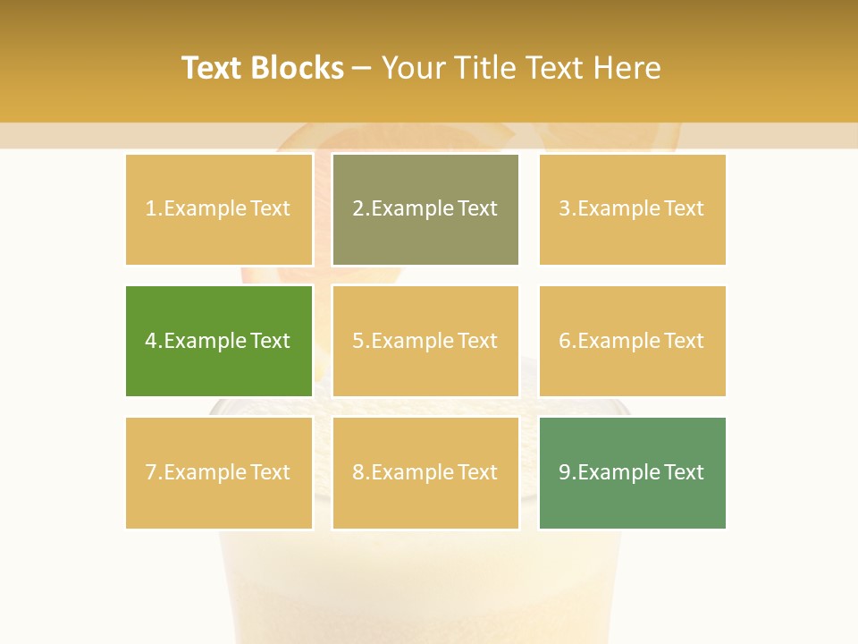 Juice Health Vegetarian PowerPoint Template